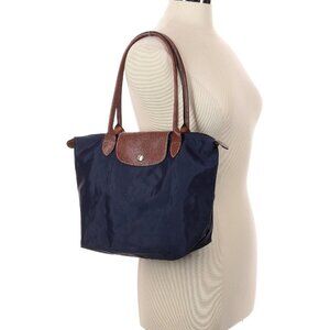 Longchamp Le Pliage Original S Handbag Navy - Recycled canvas
